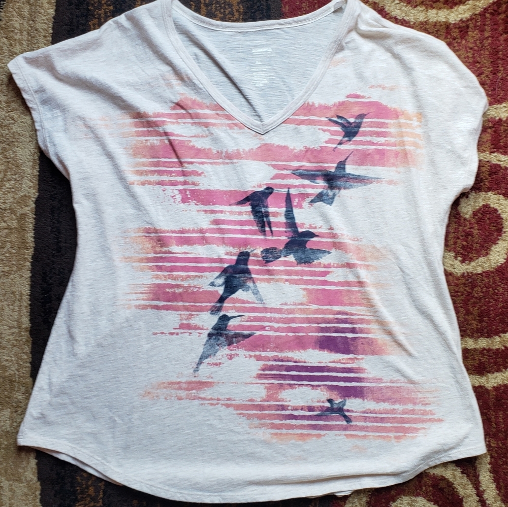 Sonoma XL women's top birds